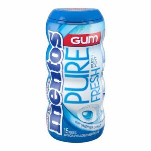 Goma de Mascar Mentos Pure Fresh Mint Sin Azucares 30 grs