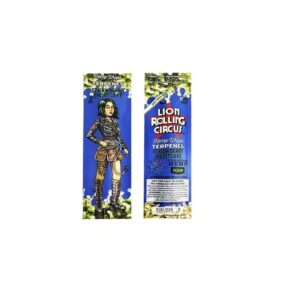 Blunt Lion Rolling Circus Hemp Wraps Terpenes Strawberry Shortcake GL 2 un.