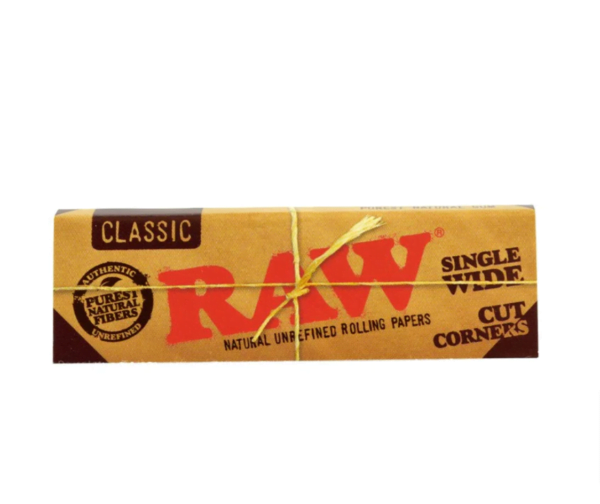 Papelillos RAW Classic Single Wide 1"
