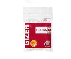 Filtros Gizeh 7 mm 100 piezas