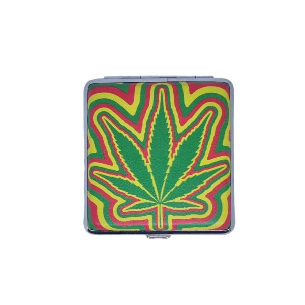 Cajita Cigarrera Metalica Diseños - Imagen 2