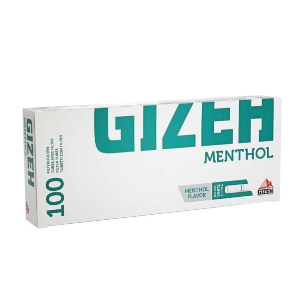 Tubulares Gizeh Menthol 100 un.