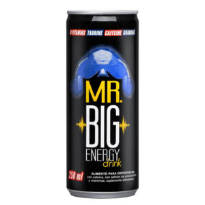 Bebida Energetica Mr. Big Lata – Sabor Original 250 ml.