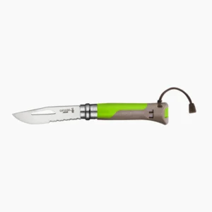 Cuchilla Navaja Opinel Outdoor Acero Inox. Nro. 8 Verde – 8 cm