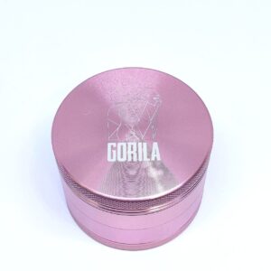Moledor Gorila 63mm Aluminio 4 partes Rosado