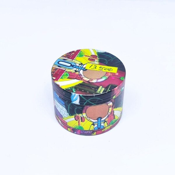 Moledor Metálico Diseño colorido 50MM 4 partes