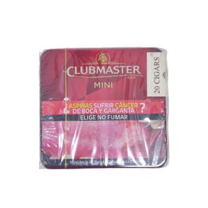 Caja Puros Habanos Clubmaster Mini Red x 20 un.