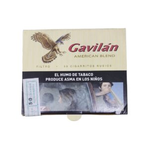 Caja Puro Habano Gavilán con Filtro American Blend x 50 Un.