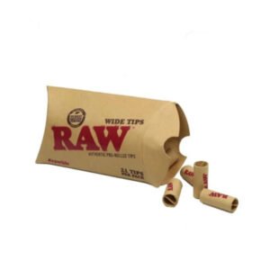 Filtros RAW Authentic Pre-Rolled Slim Tips 21 un.