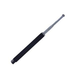 Baston Retractil Plateado
