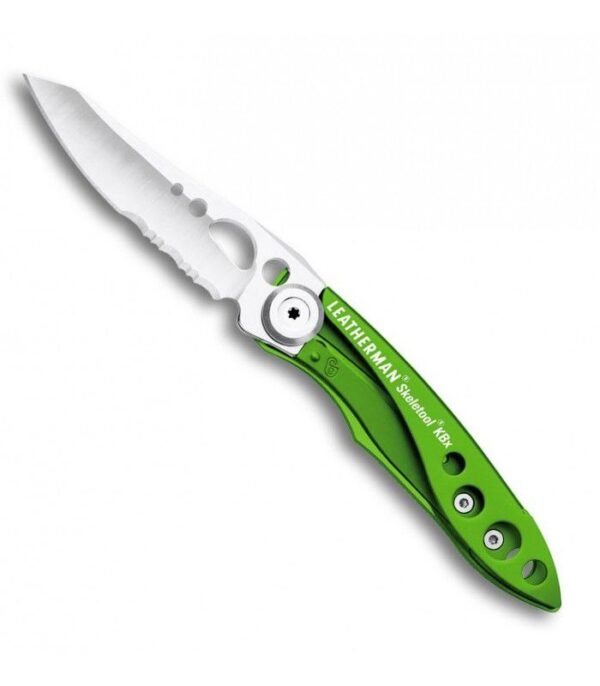 Navaja Leatherman Skeletool KBX green