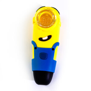Pipa Silicona Pirex Minions