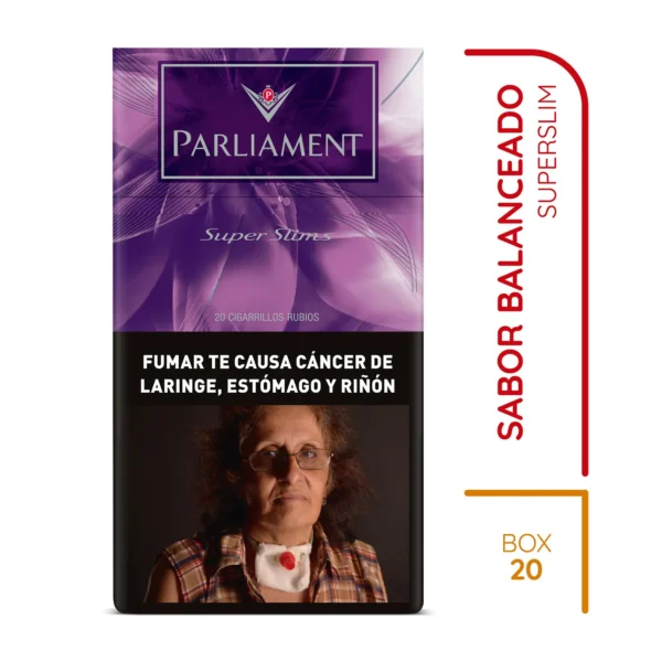 Cajetilla de Cigarros Parliament 20 un. Box. A.