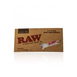 Pipa Glass Tips RAW Flat Mouthpiece