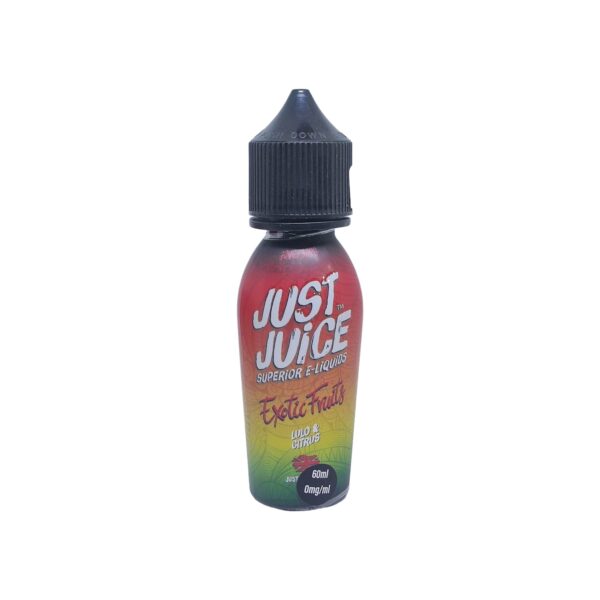 Esencia Just Juice Exotic Fruits Lulo y Citrus 60 ml. 0% Nic.