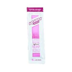 Blunt Kush Herbal Wraps Conical Terpene Infused Pink Cookies x2
