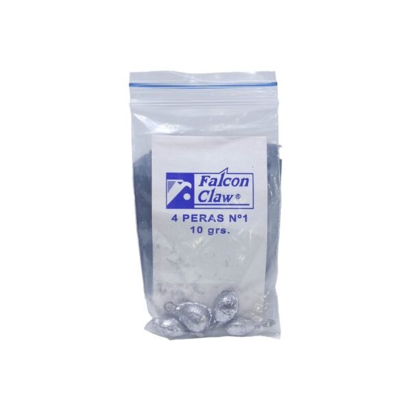 Plomos Falcon Claw 4 Peras Nro 1 -10 Gr
