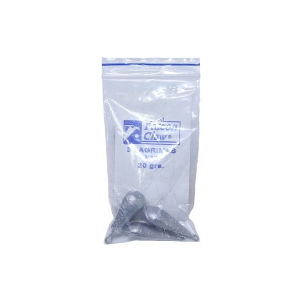 Plomo Falcon Claw 3 Lagrimas Nro 2- 20 Gr