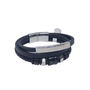 Pulsera Cuero Gino Rodinis 282