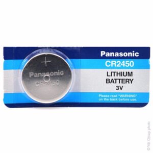 Pila Panasonic CR2450 x Unidad
