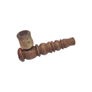 Pipa Madera Para Tabaco Tallada a Mano Cipres