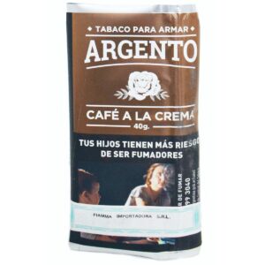 Tabaco Argento sabor Cafe a la Crema 40 grs