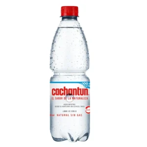 Agua Mineral Cachantun – Sabor Natural Sin Gas 600 ML