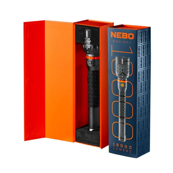 Linterna Recargable NEBO Davinci 18000 Lúmenes - Imagen 2