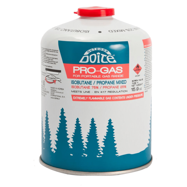 Gas Butano Doite Pro Gas Isobutano 75% / Propano 25% Mixto - 450 grs