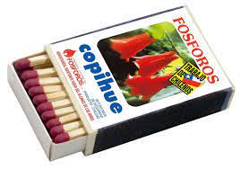 Fosforos Copihue 38 Palitos x Unidad
