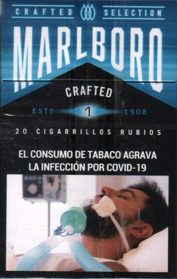 Cajetilla de Cigarros Marlboro Crafted 1 20 un. Box. A.