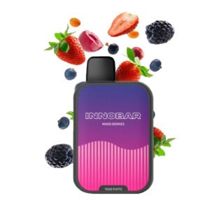 Vaporizador Desechable Innobar 7000 Puffs – Mixed Berries (Frutos Rojos)