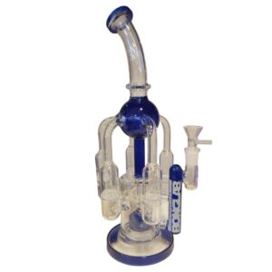 Bong Pyrex BongLab Kraken Blue Grande