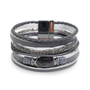 Brazalete De Cuero Gino Rodinis B326