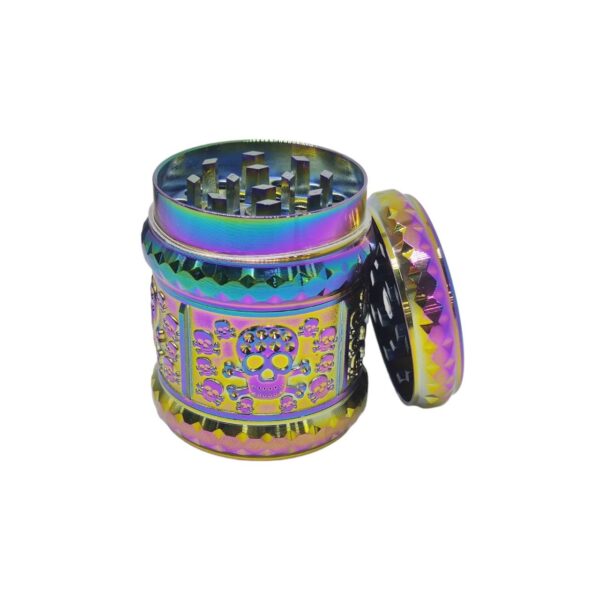 Moledor Tornasol  Calaveras 4 Piezas
