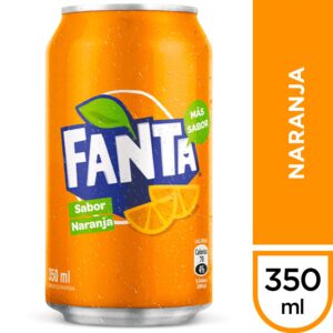 Bebida Lata Fanta – Sabor Original 350 ml