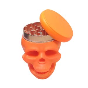 Moledor Metalico Calavera Colores Fluor