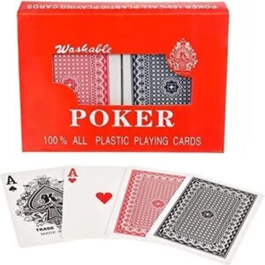 Juego Naipe Ingles Lavable Poker