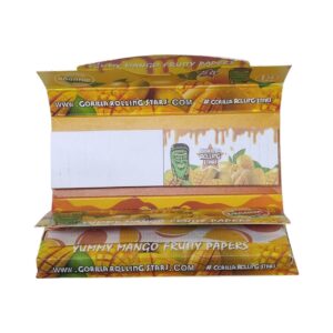 Papelillos Gorila Rolling Circus 1" 1/4  Sabor Mango + Filter Tips