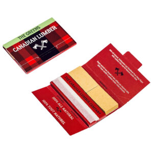 Papelillos Amsterdam Canadian Lumber The Green 1" 1/4  + Filter Tips