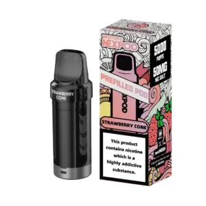 NexPOD Recarga 5000 Puffs – Strawberry Cone (Helado de Frutilla)