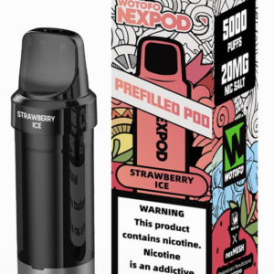 NexPOD Recarga 5000 Puffs – Strawberry Ice (Frutilla Ice)