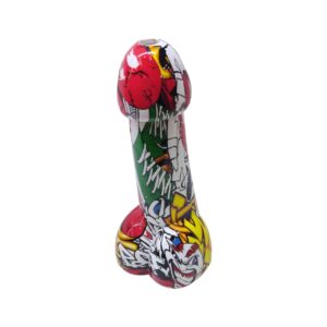 Pipa De Pyrex Diseño Pene 15 Cm