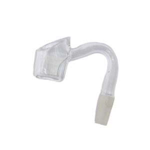 Banger De Pyrex 90° Macho Calvo - 10 mm - 5 cm