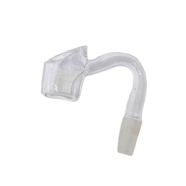 Banger De Pyrex 90° Macho Calvo - 10 mm - 5 cm