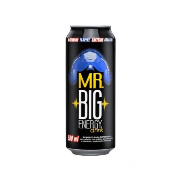 Bebida Energetica Mr. Big Lata- Sabor Original 500 ml