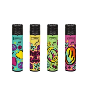 Encendedor Clipper Con Diseño Jet Flame (Soplete) x Unidad