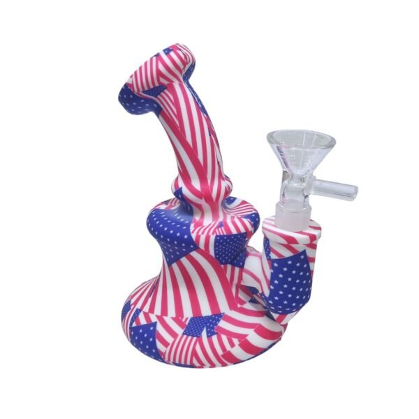 Banger Bong De Silicona Printing SLB523 - 13 cm - Imagen 2