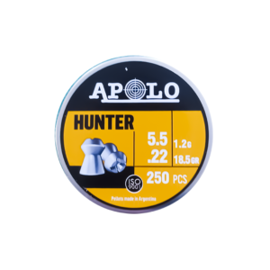 Postones Apolo Hunter Cal 5.5 - Lata 250 Un - 18 Gr