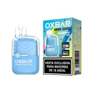 Vaporizador Oxbar Mini 2200 Puffs - Arándano Ice